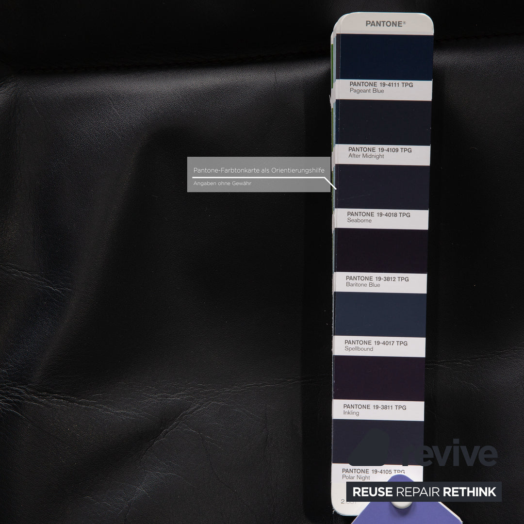 de Sede DS 50 Leder Sessel Dunkelblau