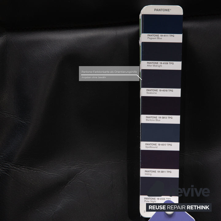 de Sede DS 50 Leder Sessel Dunkelblau