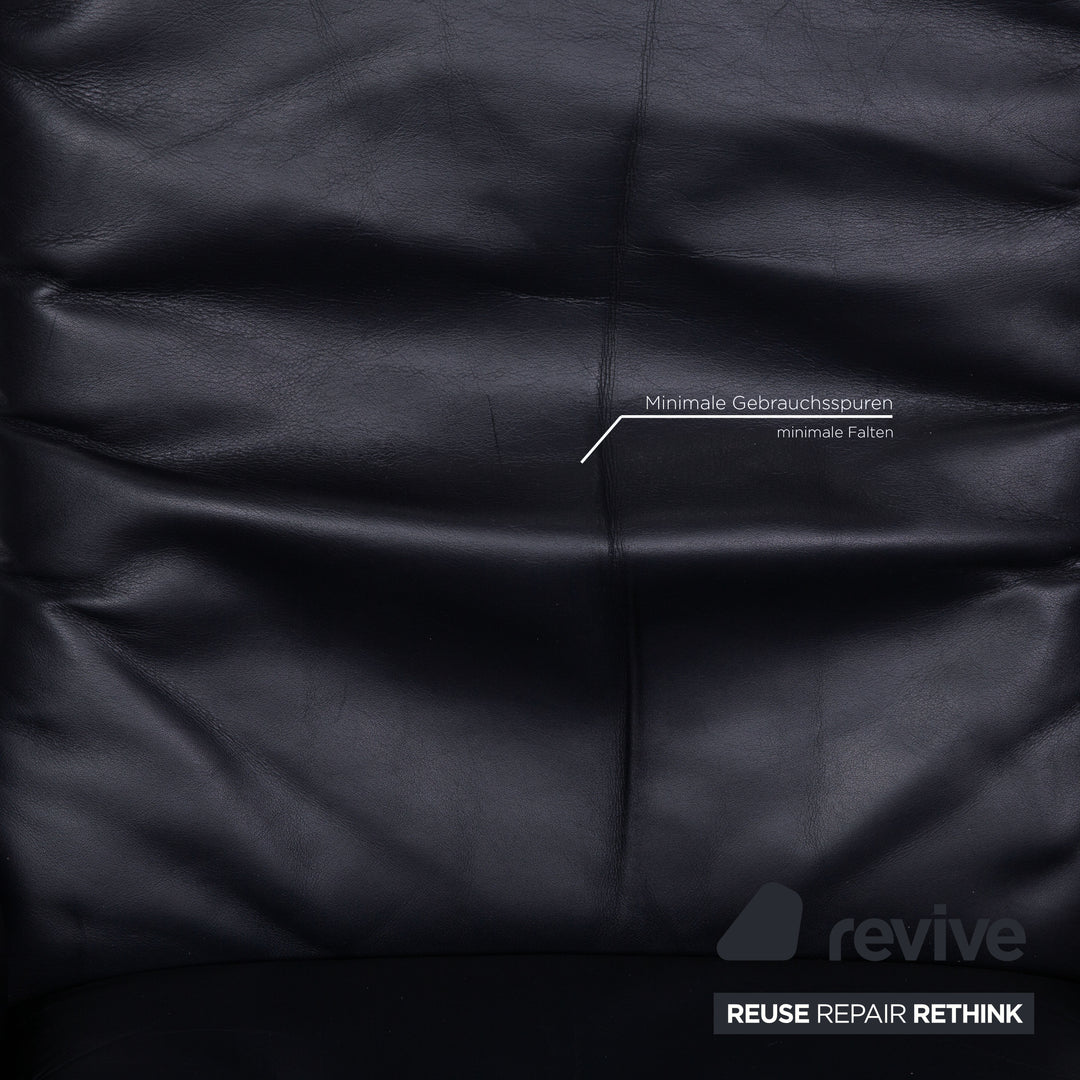 de Sede DS 50 Leder Sessel Dunkelblau