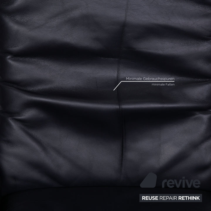 de Sede DS 50 Leder Sessel Dunkelblau