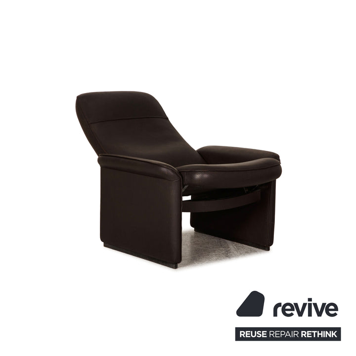 de Sede ds 50 leather armchair set brown function relaxation function