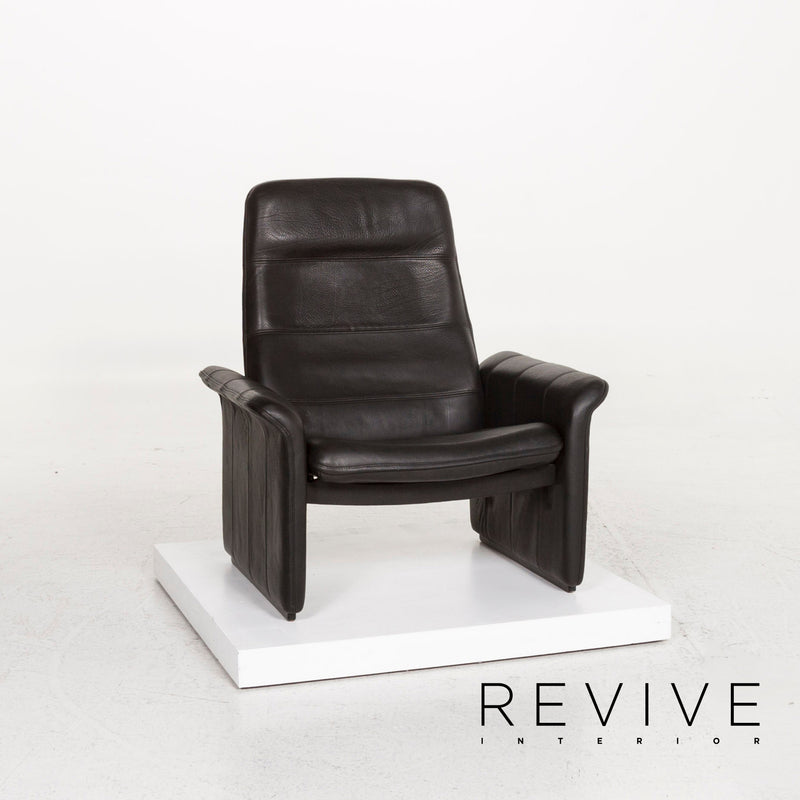 de Sede DS 50 Leder Sessel Schwarz Relaxfunktion Funktion 