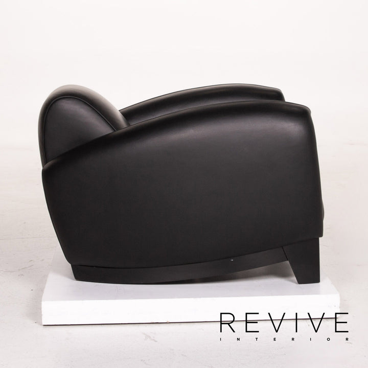 de Sede DS 57 Leder Sessel Garnitur Schwarz #15114