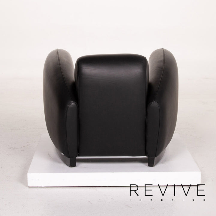 de Sede DS 57 Leder Sessel Garnitur Schwarz #15114
