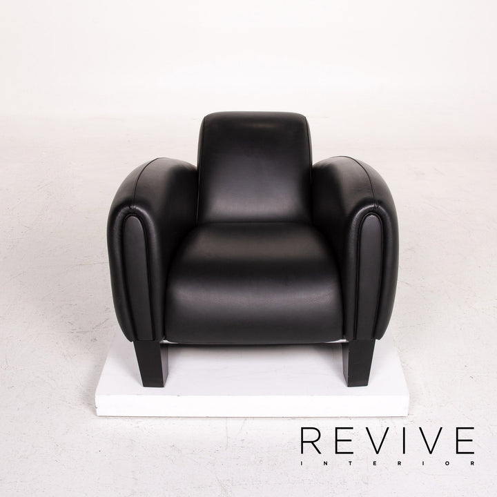 de Sede DS 57 Leder Sessel Garnitur Schwarz #15114