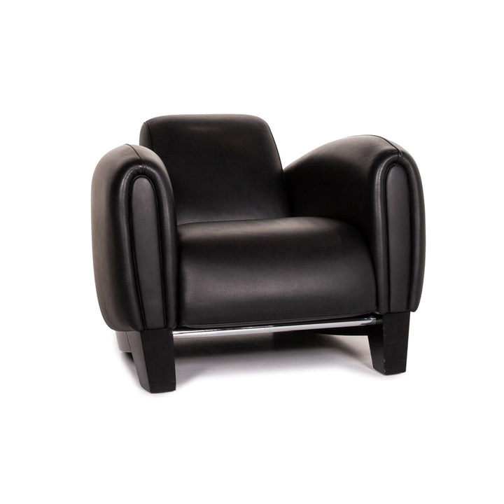 de Sede DS-57 Leder Sessel Schwarz #15115