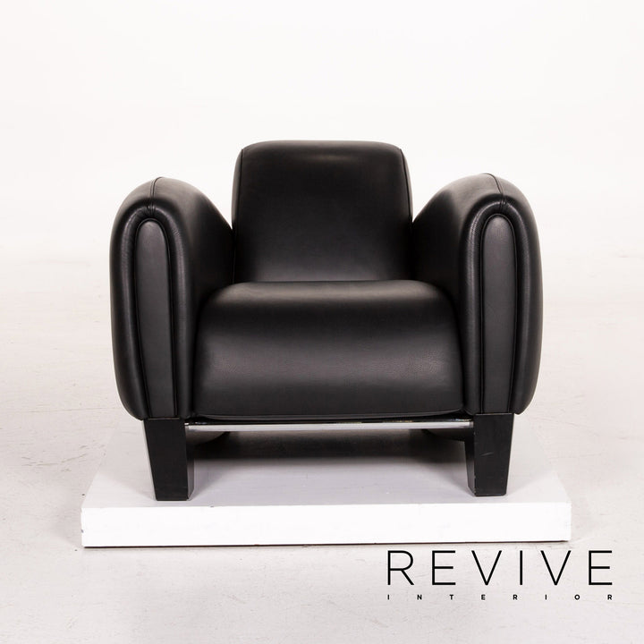 de Sede DS-57 Leder Sessel Schwarz #15115
