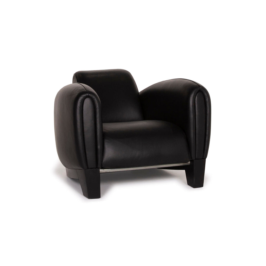 de Sede ds 57 Leder Sessel Schwarz #15160