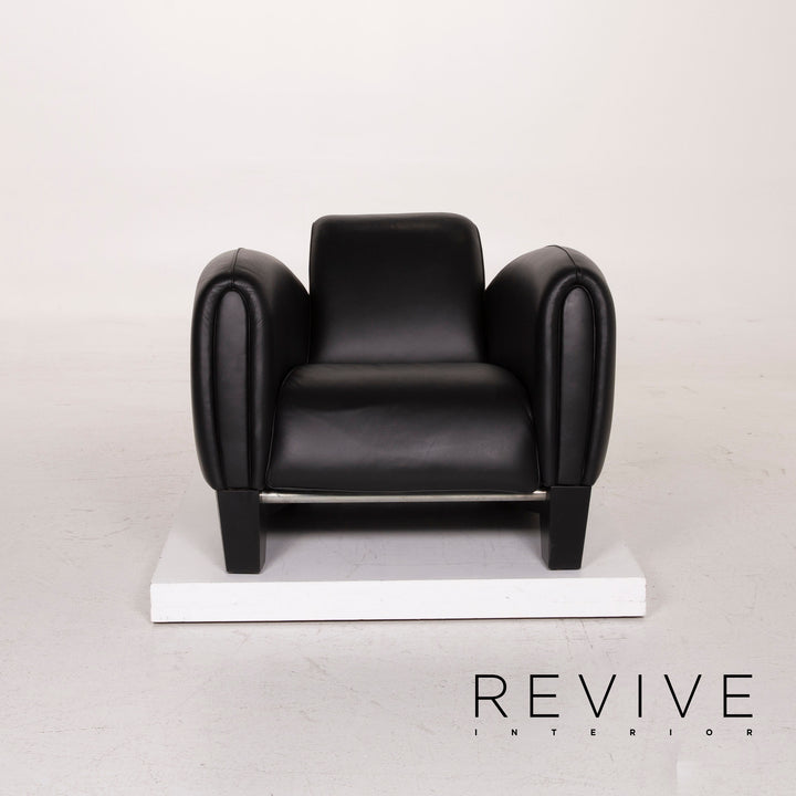 de Sede ds 57 Leder Sessel Schwarz #15160