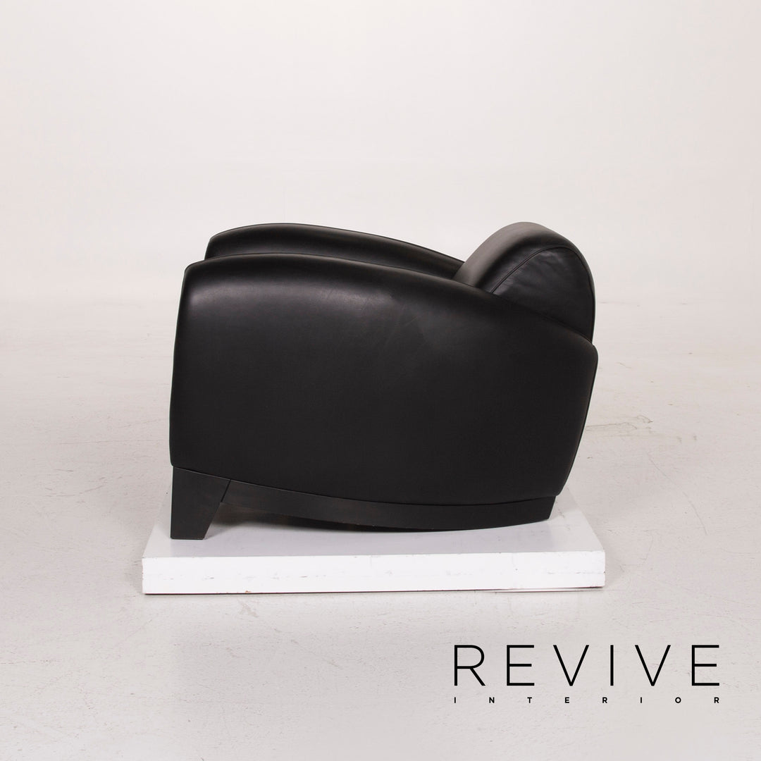 de Sede ds 57 Leder Sessel Schwarz #15160
