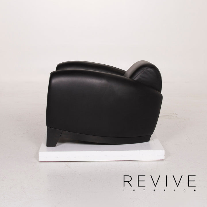 de Sede ds 57 Leder Sessel Schwarz #15160