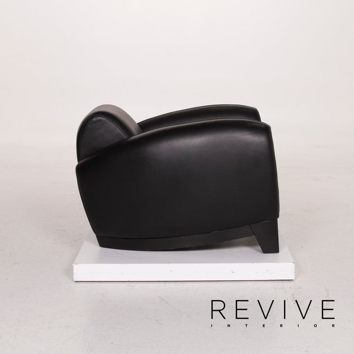 de Sede ds 57 Leder Sessel Schwarz #15160
