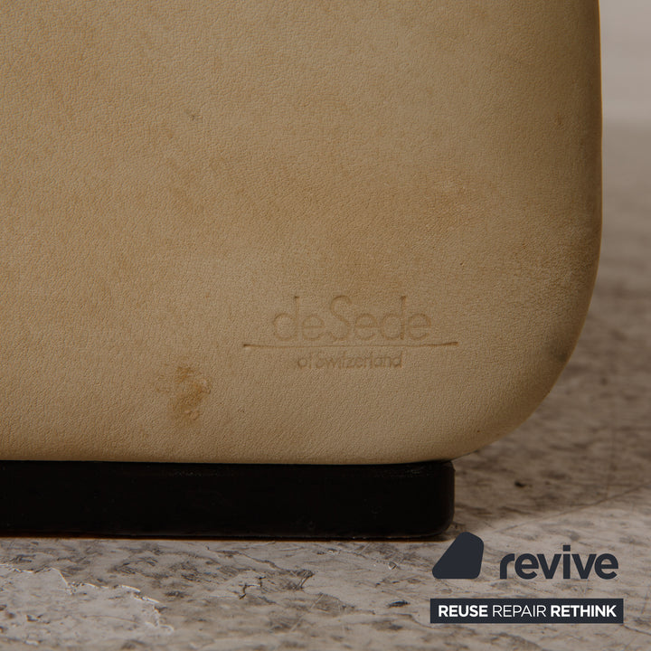 de Sede DS 61 Leder Hocker Beige