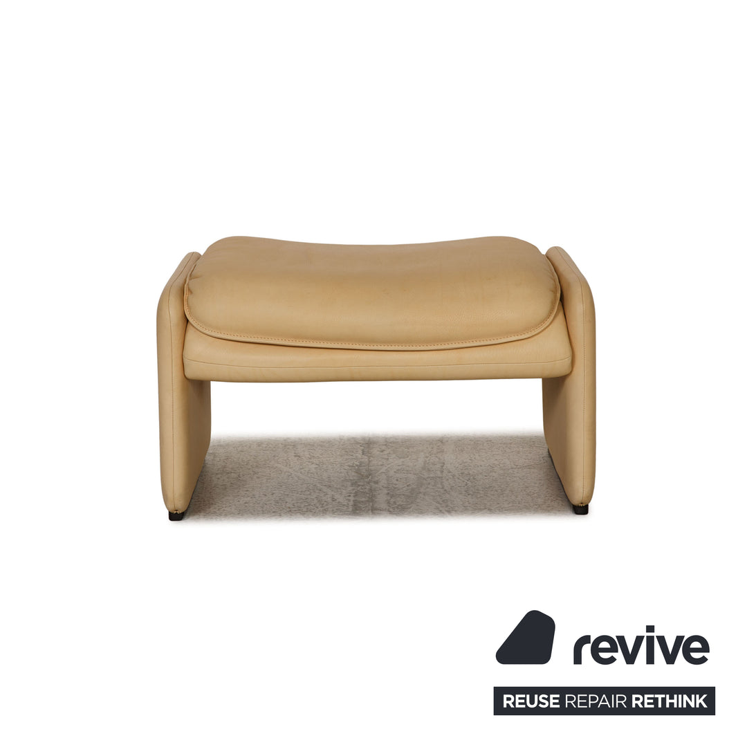 de Sede DS 61 Leder Hocker Beige