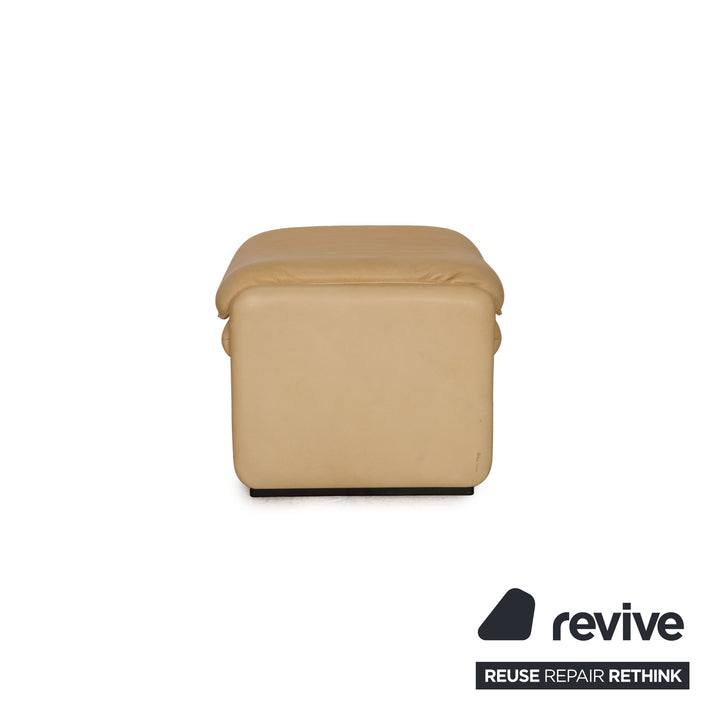 de Sede DS 61 Leder Hocker Beige
