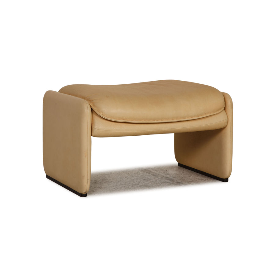 de Sede DS 61 Leder Hocker Beige