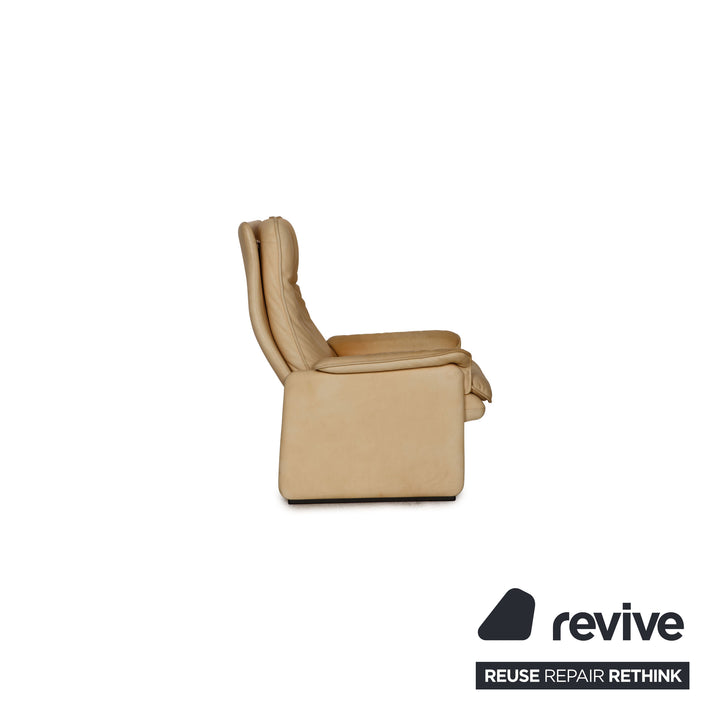 de Sede DS 61 Leder Sessel Beige Relaxfunktion Funktion