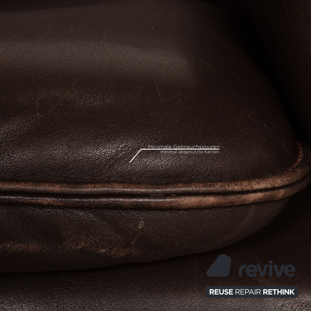 de Sede DS 61 leather armchair brown