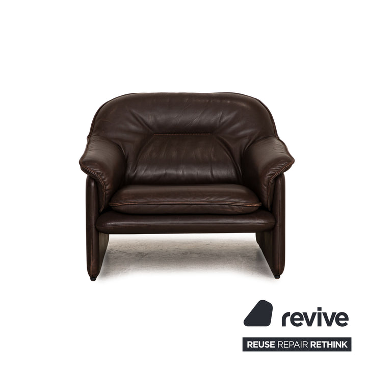 de Sede DS 61 leather armchair brown