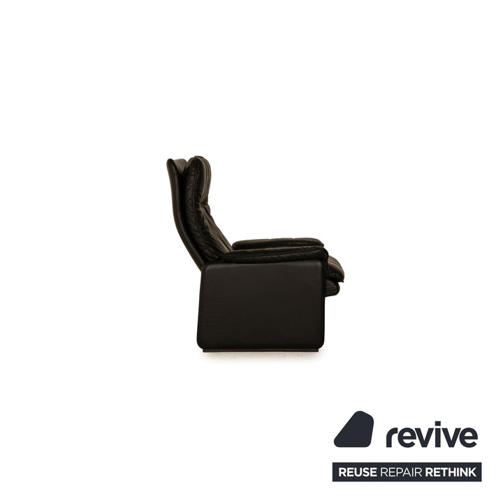 de Sede DS 61 Leder Sessel Schwarz