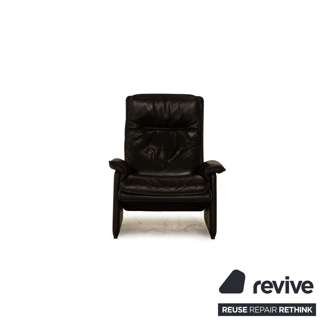 de Sede DS 61 Leder Sessel Schwarz