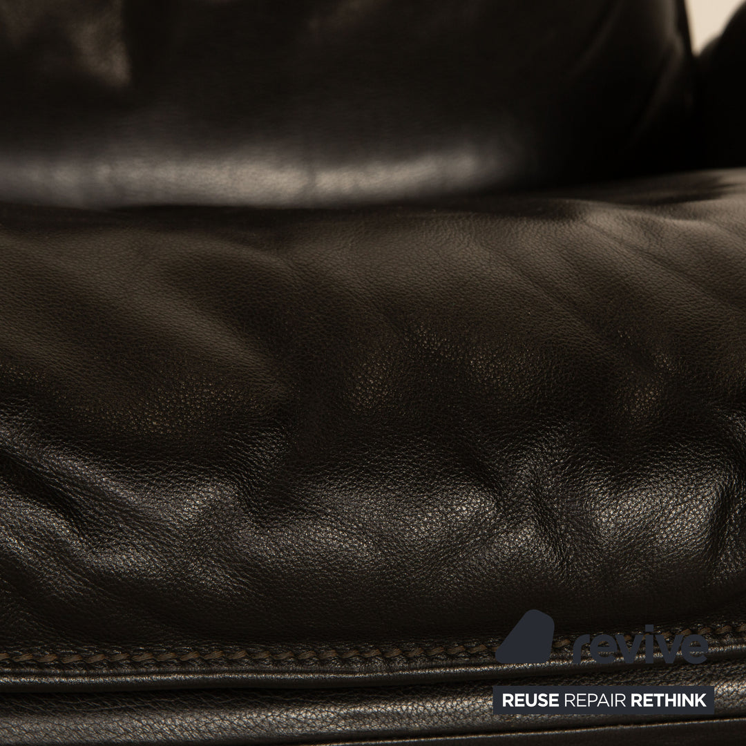 de Sede DS 61 Leder Sessel Schwarz