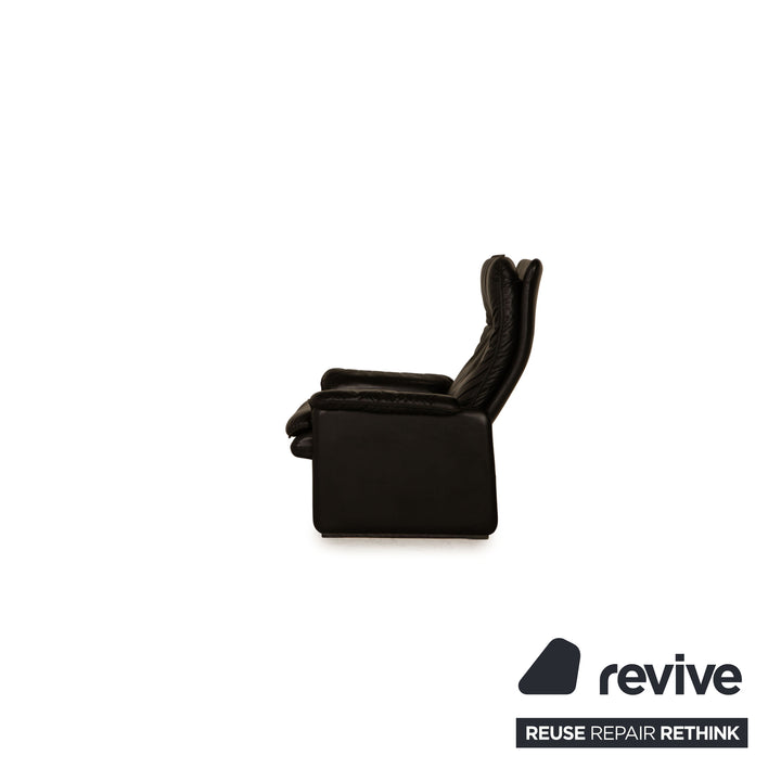 de Sede DS 61 Leder Sessel Schwarz