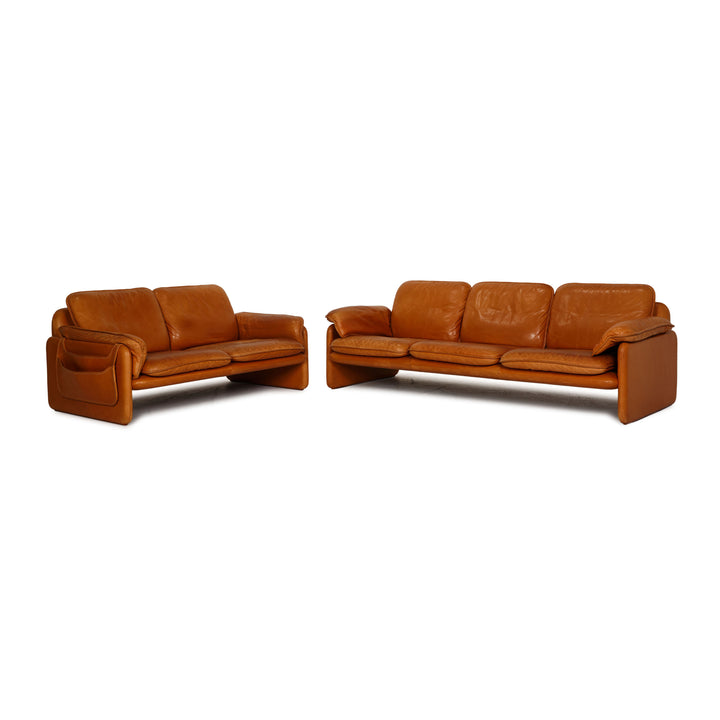 de sede DS 61 leather sofa set brown three-seater two-seater couch