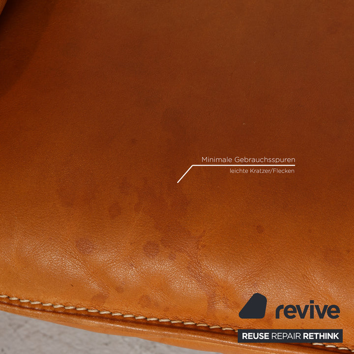 de sede ds 61 Leder Zweisitzer Braun Sofa Couch