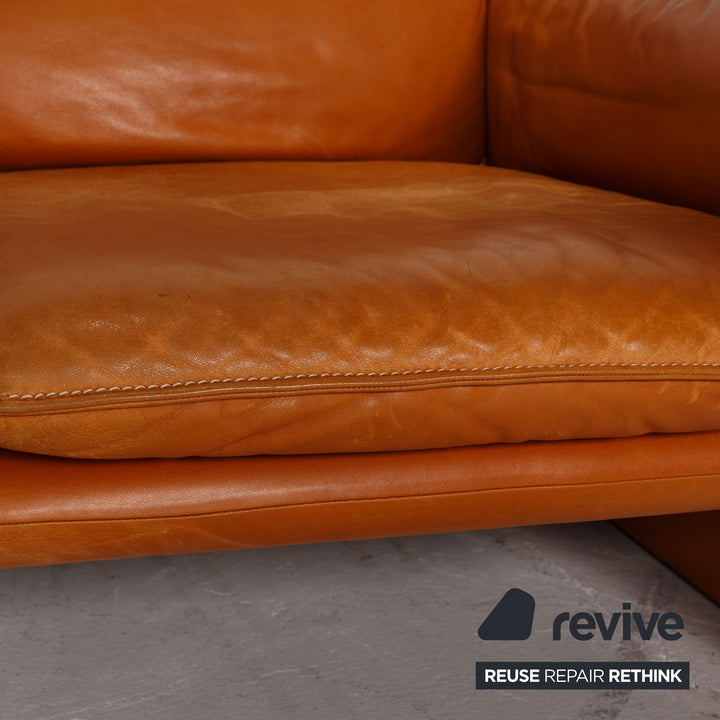 de sede ds 61 Leder Zweisitzer Braun Sofa Couch