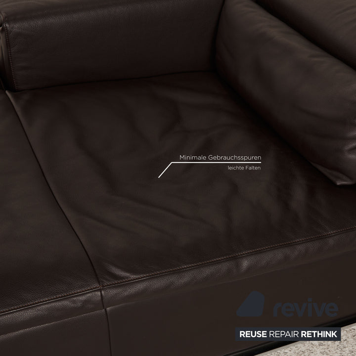 de Sede DS 7 Leder Liege Dunkelbraun Daybed