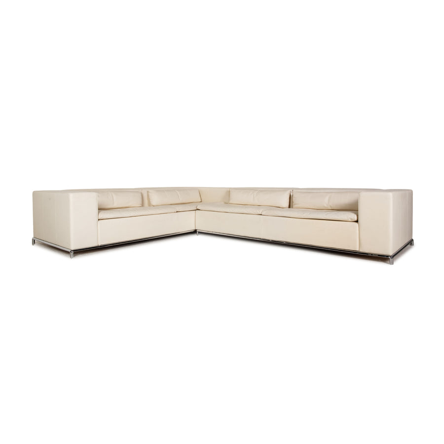 de Sede ds 7 Leder Sofa Creme Ecksofa Funktion Couch