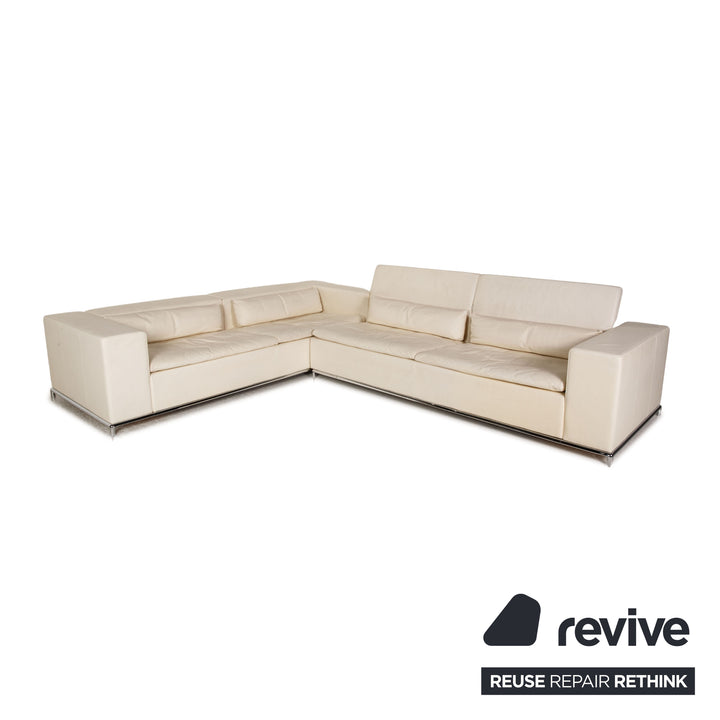 de Sede ds 7 Leder Sofa Creme Ecksofa Funktion Couch