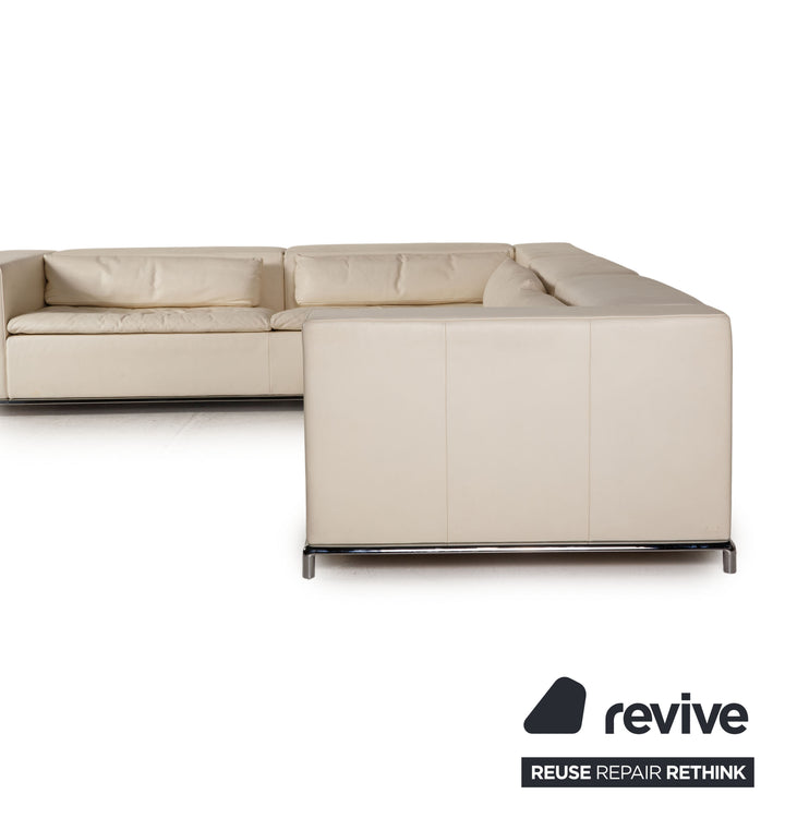 de Sede ds 7 Leder Sofa Creme Ecksofa Funktion Couch