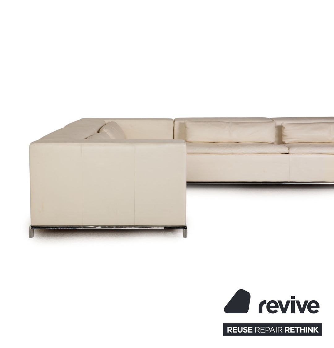 de Sede ds 7 Leder Sofa Creme Ecksofa Funktion Couch