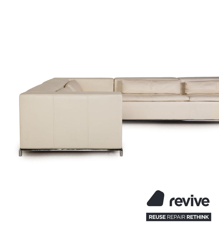 de Sede ds 7 Leder Sofa Creme Ecksofa Funktion Couch