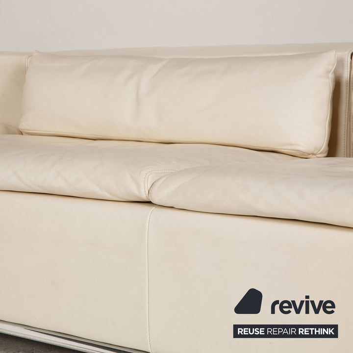 de Sede ds 7 Leder Sofa Creme Ecksofa Funktion Couch