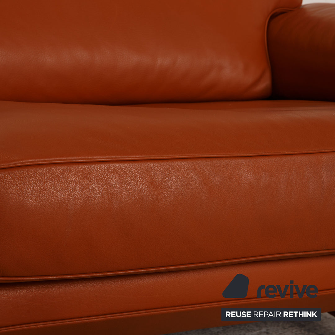 de Sede DS 70 Leder Sofa Braun Dreisitzer Couch