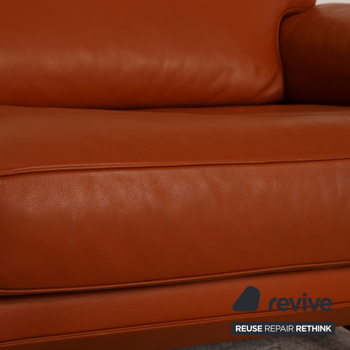 de Sede DS 70 Leder Sofa Braun Dreisitzer Couch