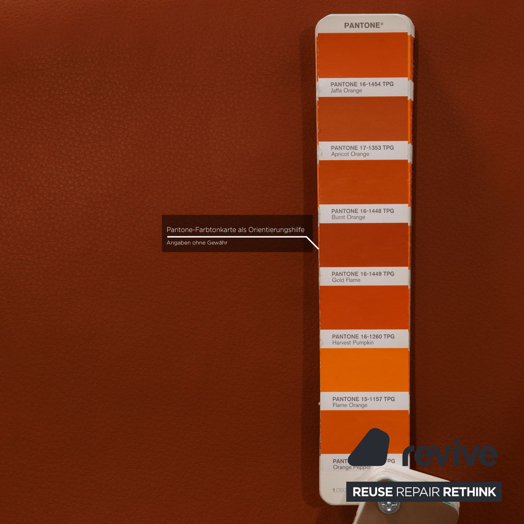 de Sede DS 70 Leder Sofa Braun Dreisitzer Couch