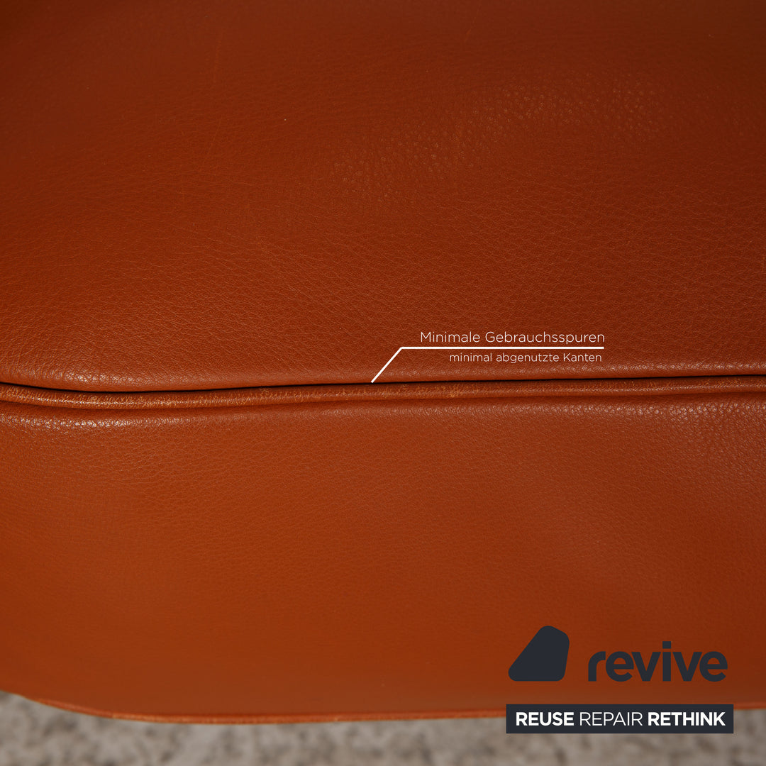 de Sede DS 70 Leder Sofa Garnitur Braun Zweisitzer Dreisitzer Couch