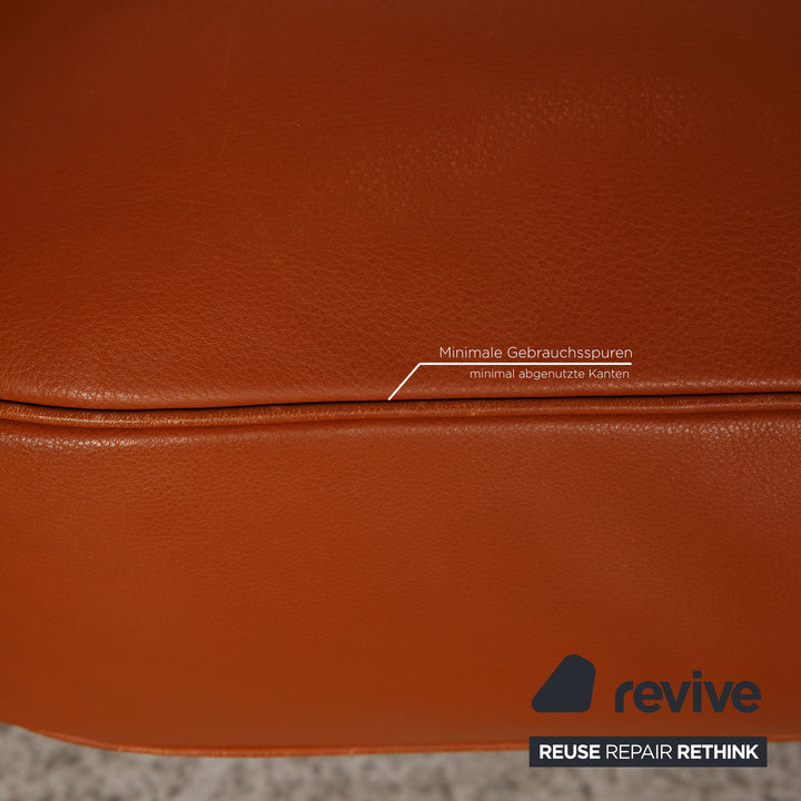 de Sede DS 70 Leder Sofa Garnitur Braun Zweisitzer Dreisitzer Couch