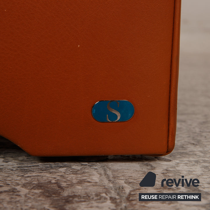 de Sede DS 70 Leder Sofa Garnitur Braun Zweisitzer Dreisitzer Couch