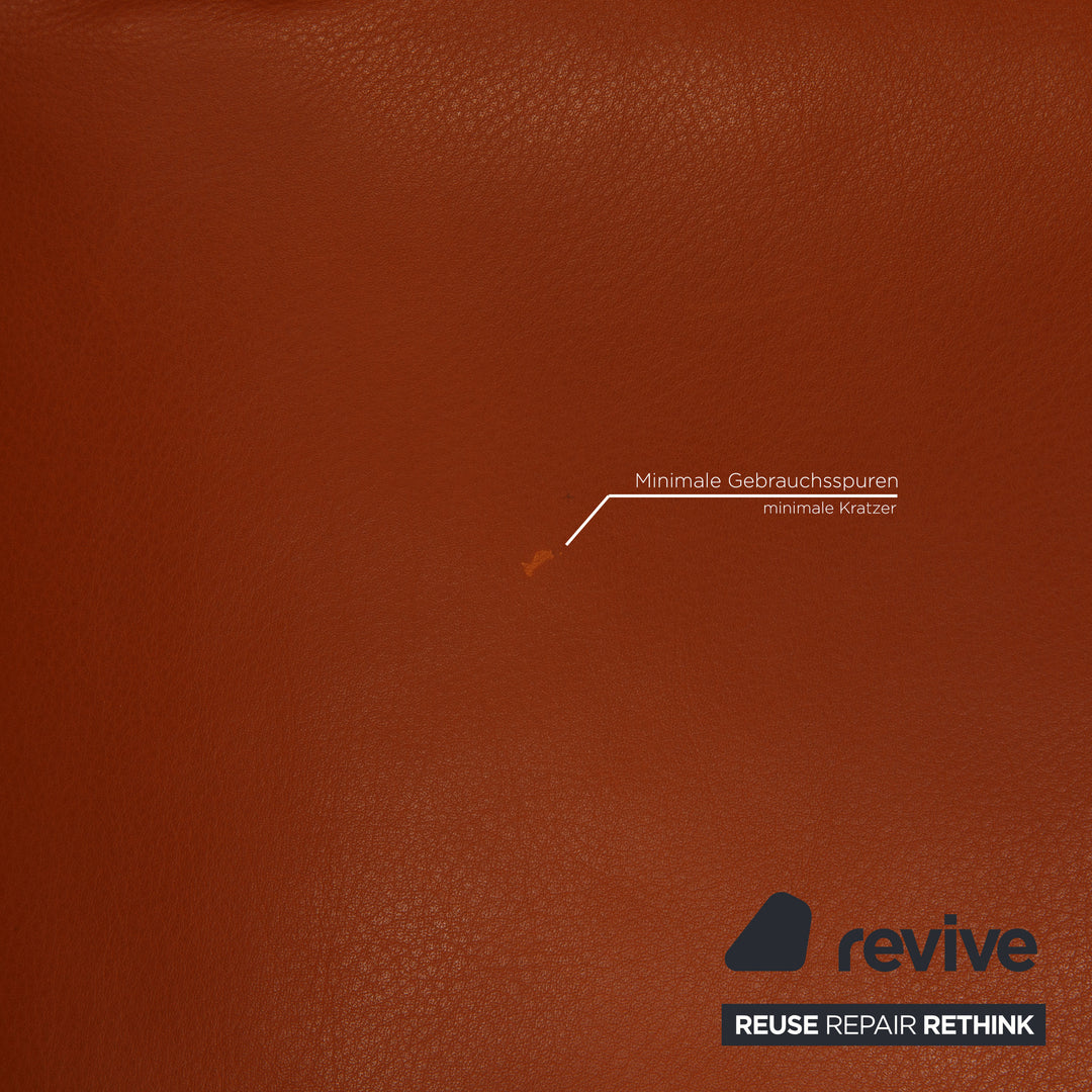 de Sede DS 70 Leder Sofa Garnitur Braun Zweisitzer Dreisitzer Couch