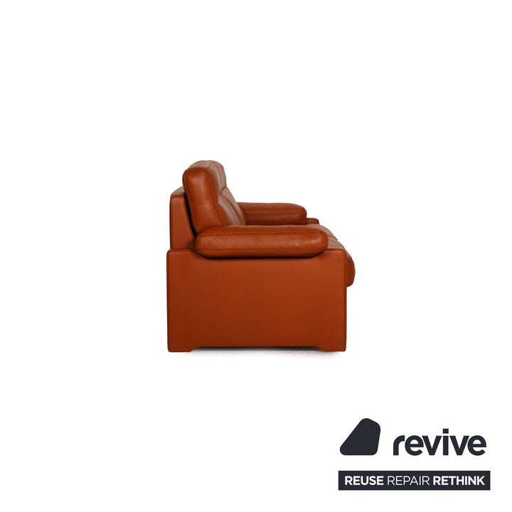 de Sede DS 70 Leder Sofa Garnitur Braun Zweisitzer Dreisitzer Couch