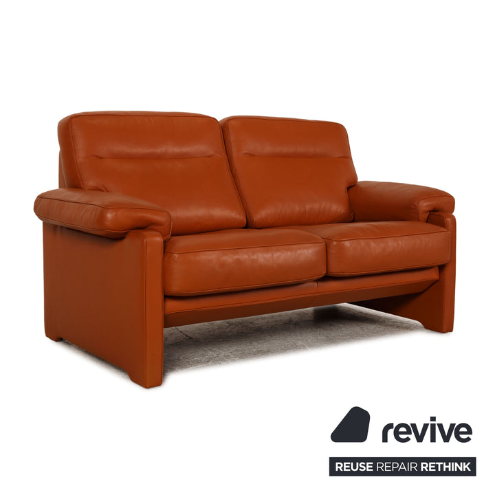 de Sede DS 70 Leder Sofa Garnitur Braun Zweisitzer Dreisitzer Couch