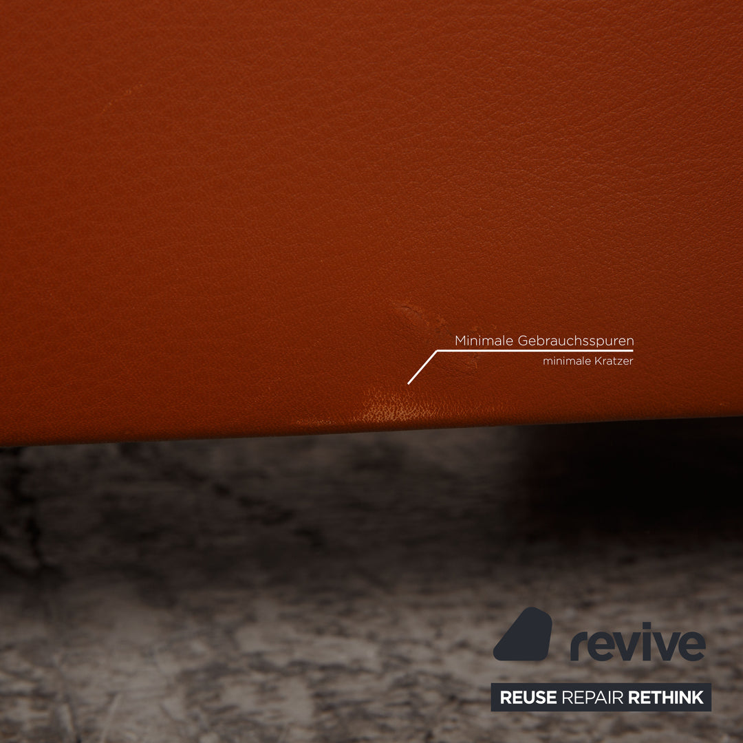 de Sede DS 70 Leder Sofa Garnitur Braun Zweisitzer Dreisitzer Couch