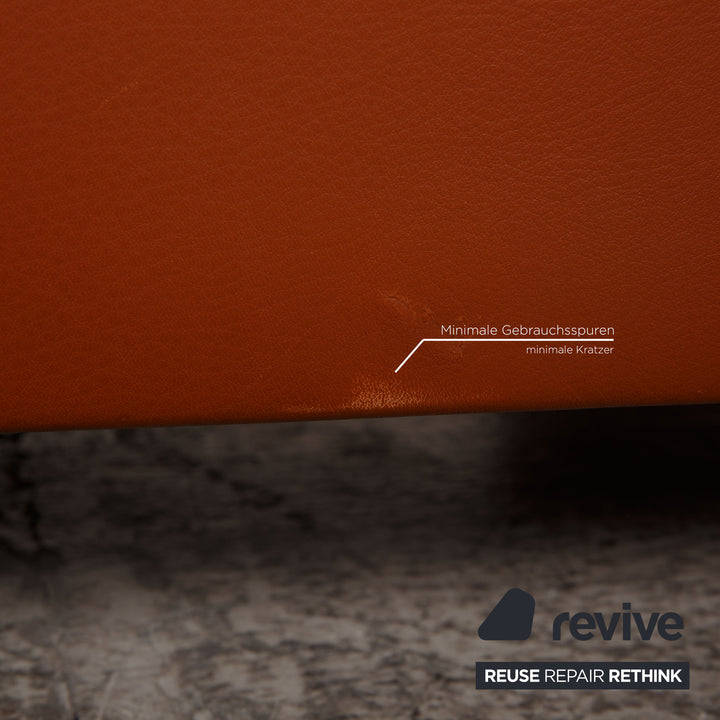 de Sede DS 70 Leder Sofa Garnitur Braun Zweisitzer Dreisitzer Couch