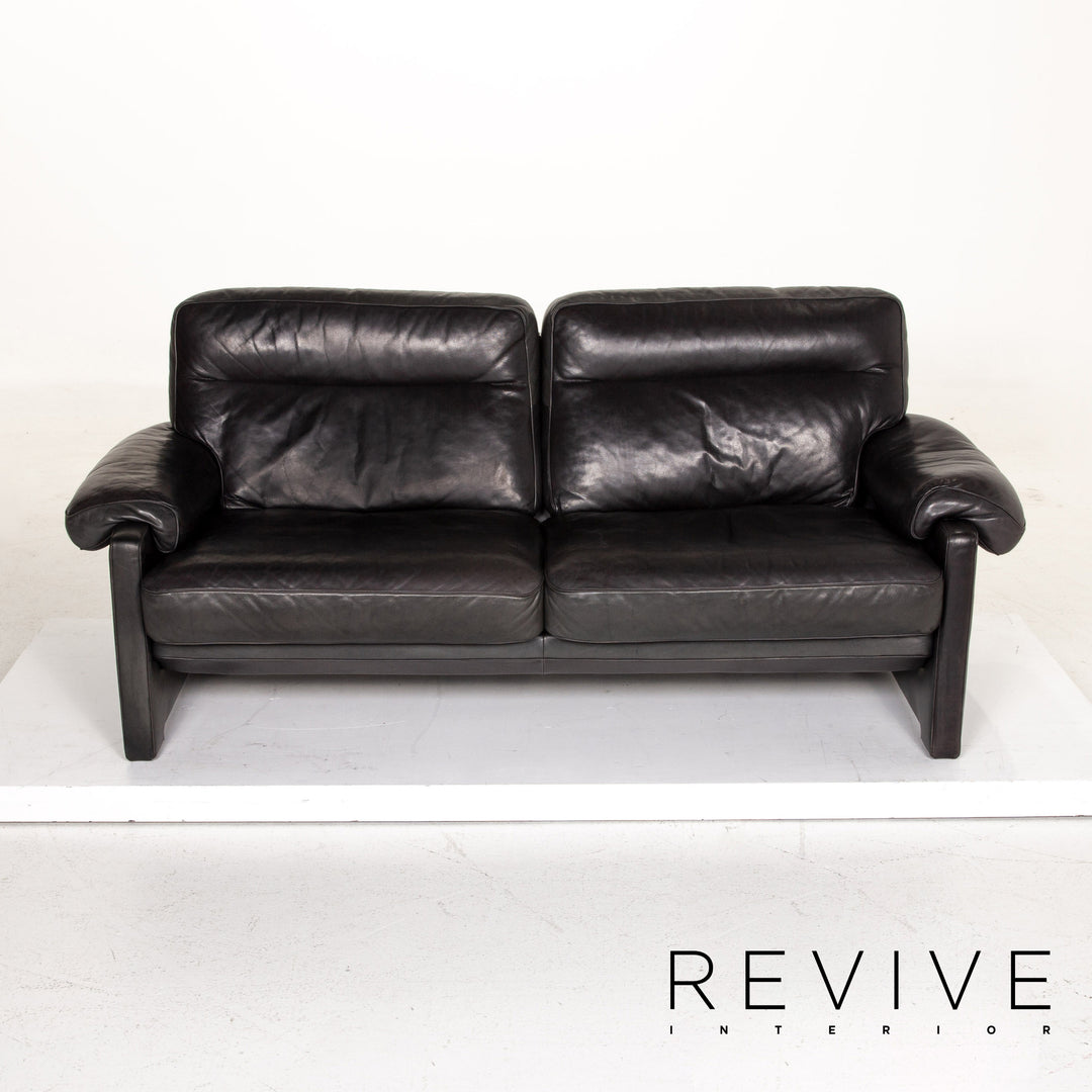 de Sede DS 70 Leder Sofa Garnitur Dunkelgrün Grün 1x Dreisitzer 1x Zweisitzer #15173