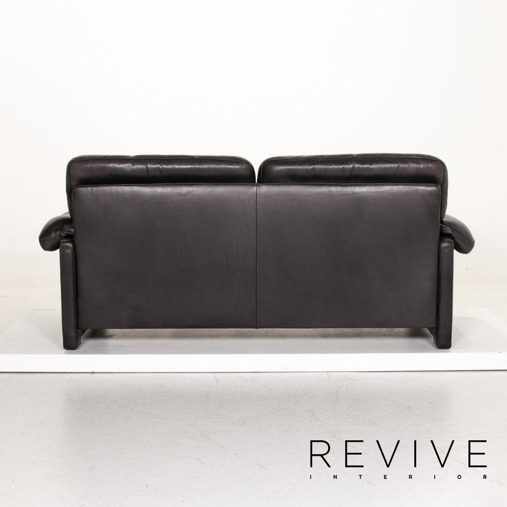 de Sede DS 70 Leder Sofa Garnitur Dunkelgrün Grün 1x Dreisitzer 1x Zweisitzer #15173